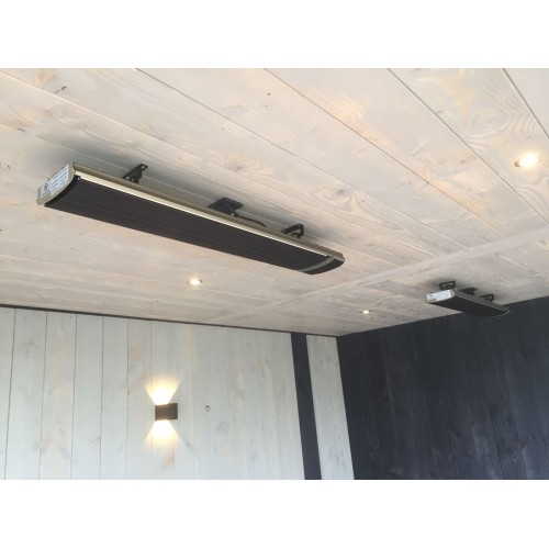 Blackheater, heatpanel outdoor 1800 watt, instelbaar en app